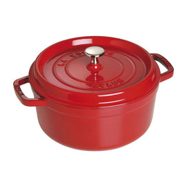 Staub - Cocotte redonda 26 cm - cereza Staub - Cocotte redonda 26 cm - cerezo Staub