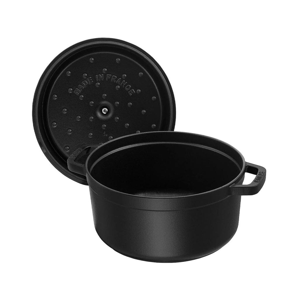 Staub - Cocotte redonda 26 cm - Staub negro