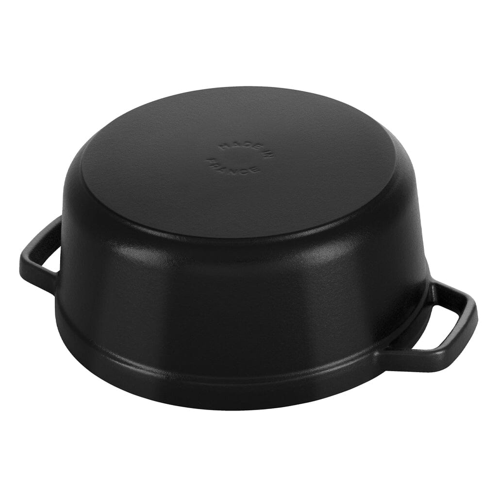 Staub - Cocotte redonda 26 cm - Staub negro