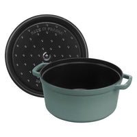 Staub - Cocotte redonda 28 cm - eucalipto Staub