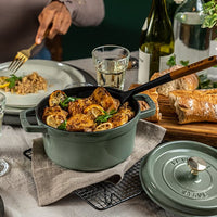Staub - Cocotte redonda 28 cm - eucalipto Staub