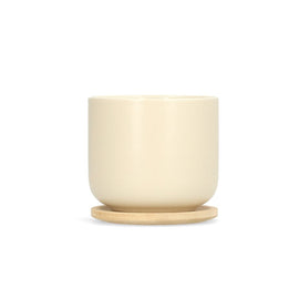 Stelton - Taza Theo con posavasos 0,2 l arena Stelton - Taza Theo con Posavasos 0,2 l. - Taza de arena Stelton