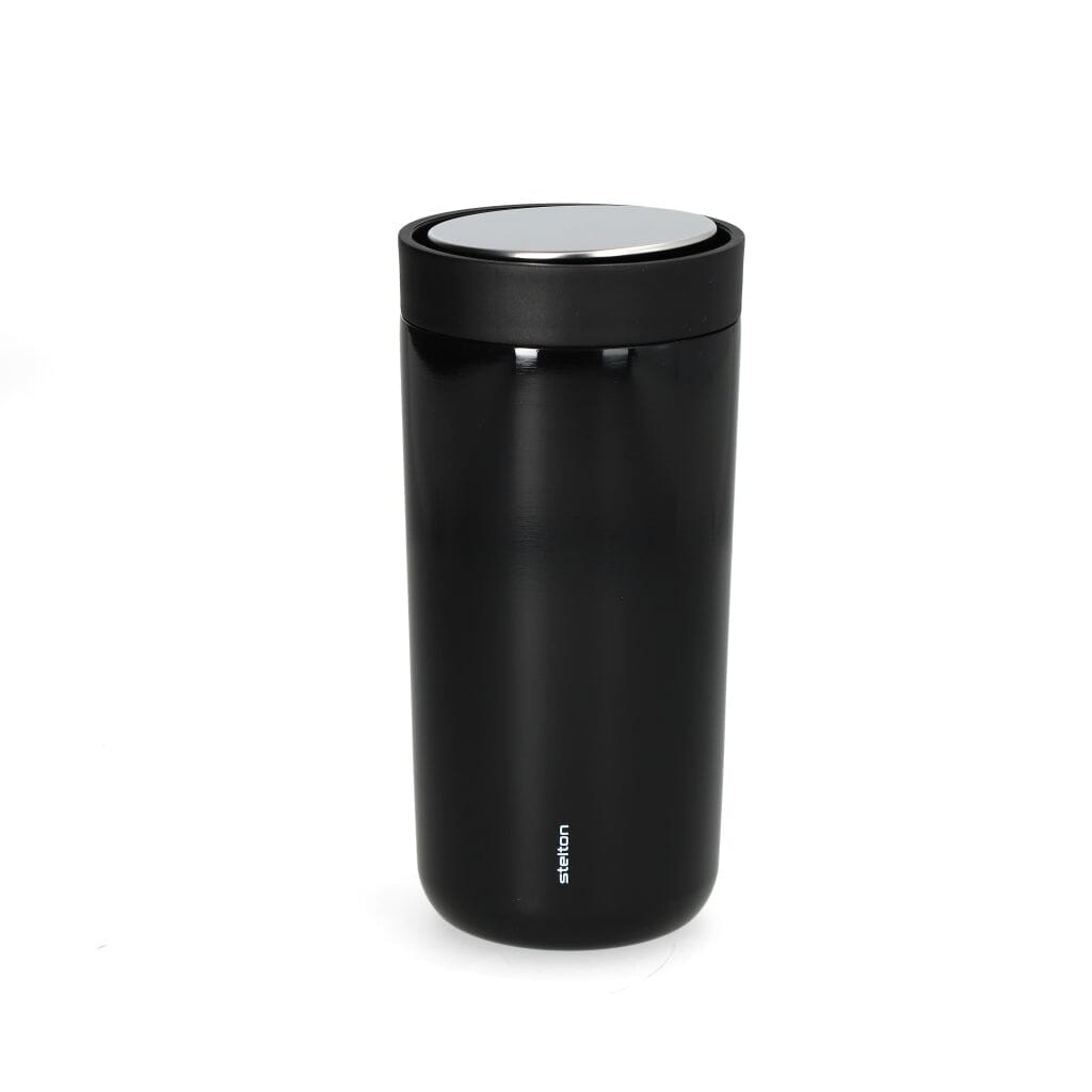 Stelton - Termo para llevar de 0,4 l - Negro - Termo Stelton