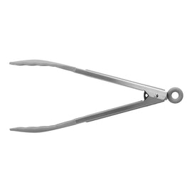 Herramientas2Cook - Pinzas de Cocina de Silicona Gris Nuez Moscada Tools2Cook - Pinzas de cocina de silicona con forma de nuez moscada, color gris. Pinzas para servir Tools2Cook