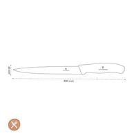 Victorinox - Cuchillo fileteador Swiss Classic de acero inoxidable/negro, 20 cm Victorinox