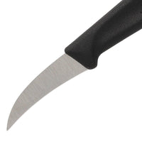 Victorinox - Navaja de turismo clásica suiza de acero inoxidable/negro de 6 cm Victorinox