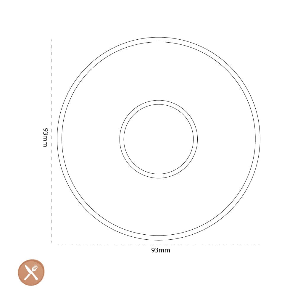 Villeroy & Boch - Platillos de café Crafted Cotton 6 piezas 15 cm Platillos Villeroy & Boch