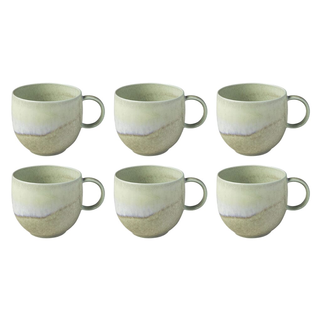 Villeroy & Boch - Perlemor Alga - Taza de café 190 ml, Juego de 6 tazas de café Villeroy & Boch