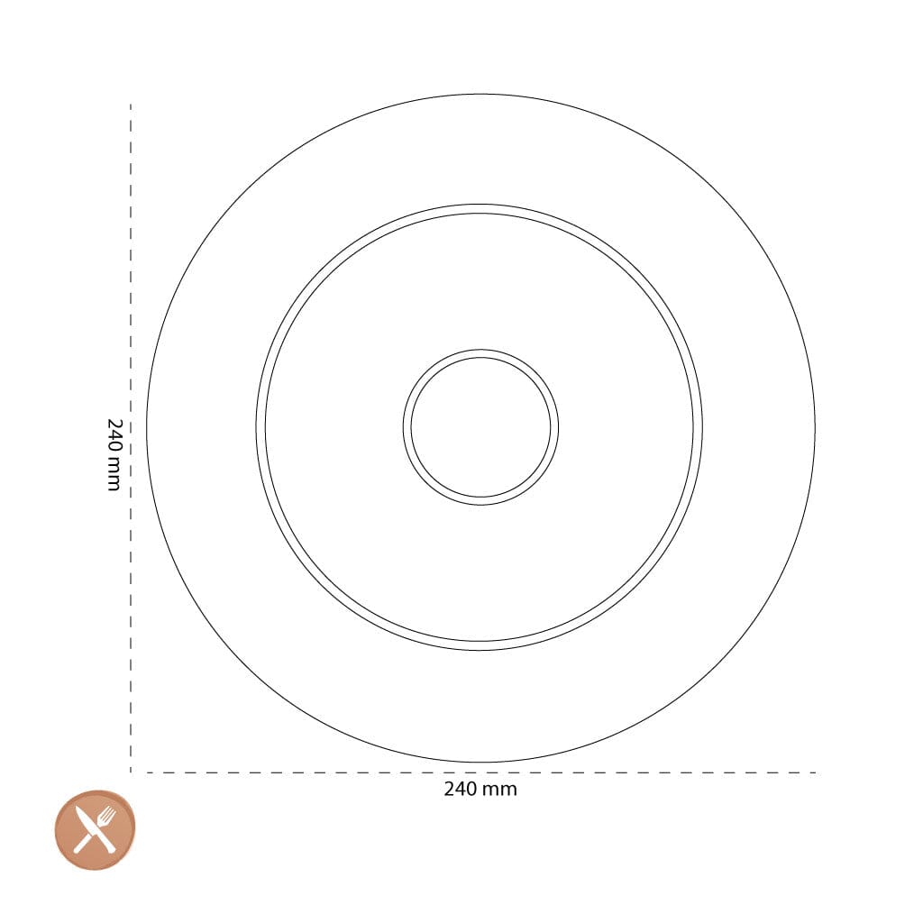 Villeroy & Boch - Perlemor Coral Platos de desayuno 6 piezas 24 cm Platos de desayuno Villeroy & Boch