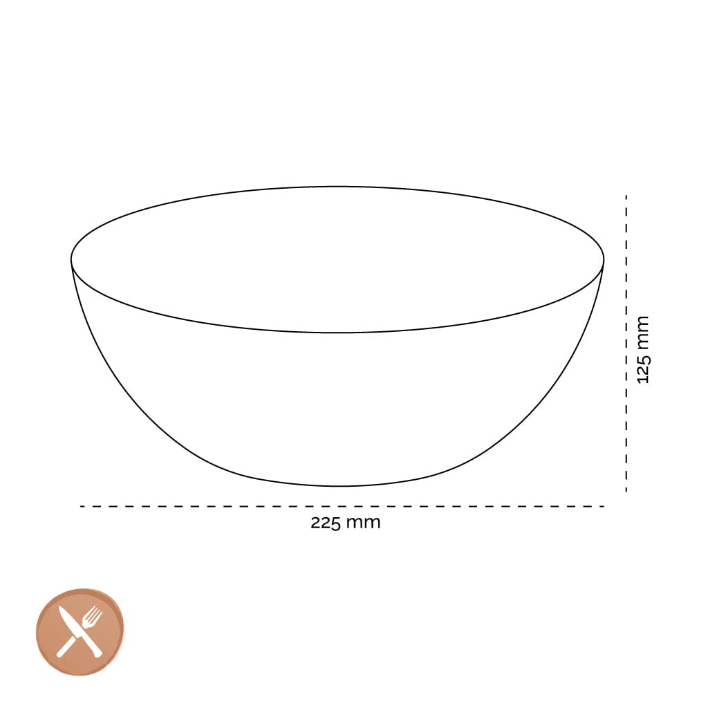 Villeroy & Boch - Cuenco para servir Perlemor Coral 22,5 cm Cuencos Villeroy & Boch