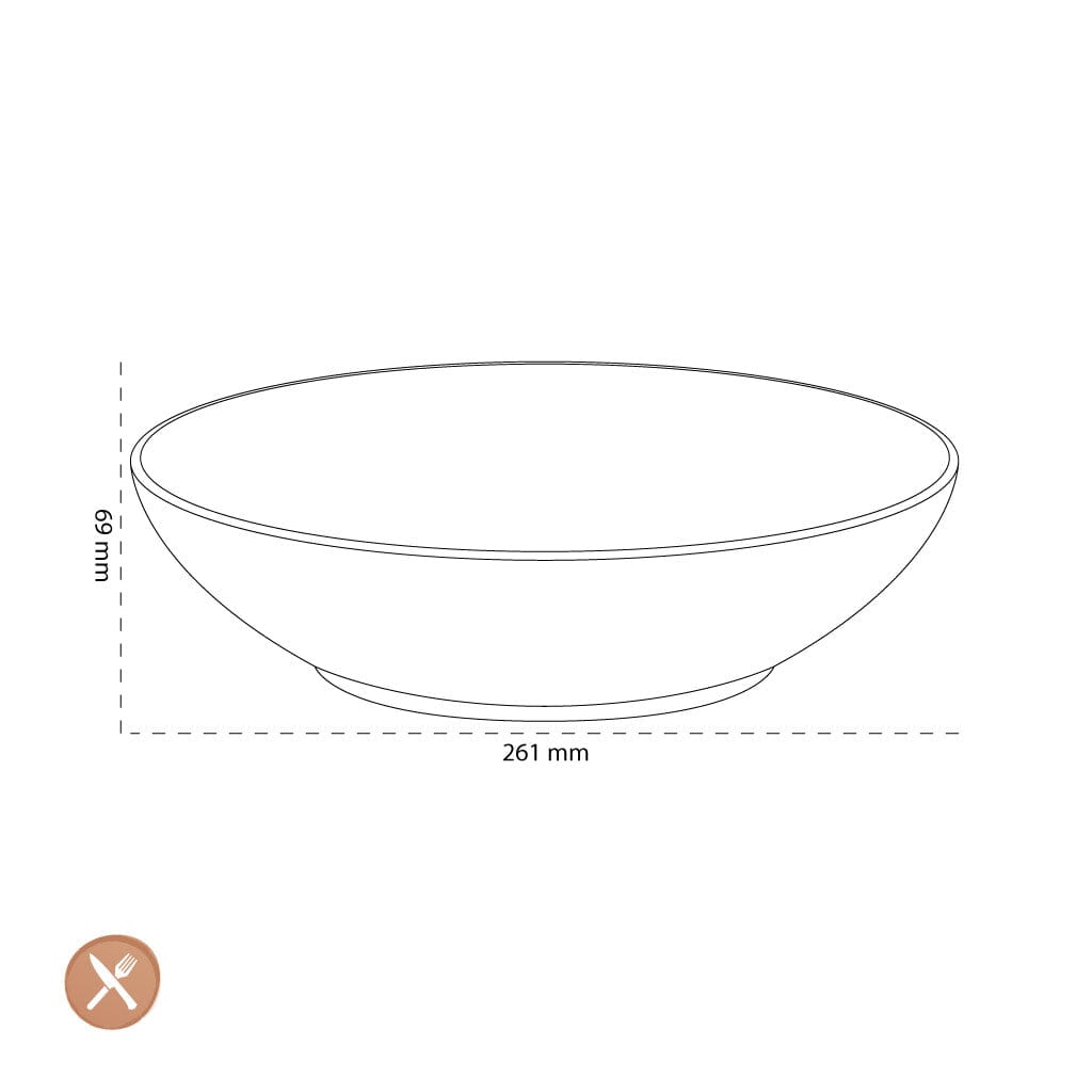 Villeroy & Boch - Cuenco Perlemor Sand 26cm Cuencos Villeroy & Boch