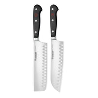 Wüsthof - Juego clásico de cuchillos de 2 piezas - Juego de cuchillos Santoku + Nakiri Wüsthof