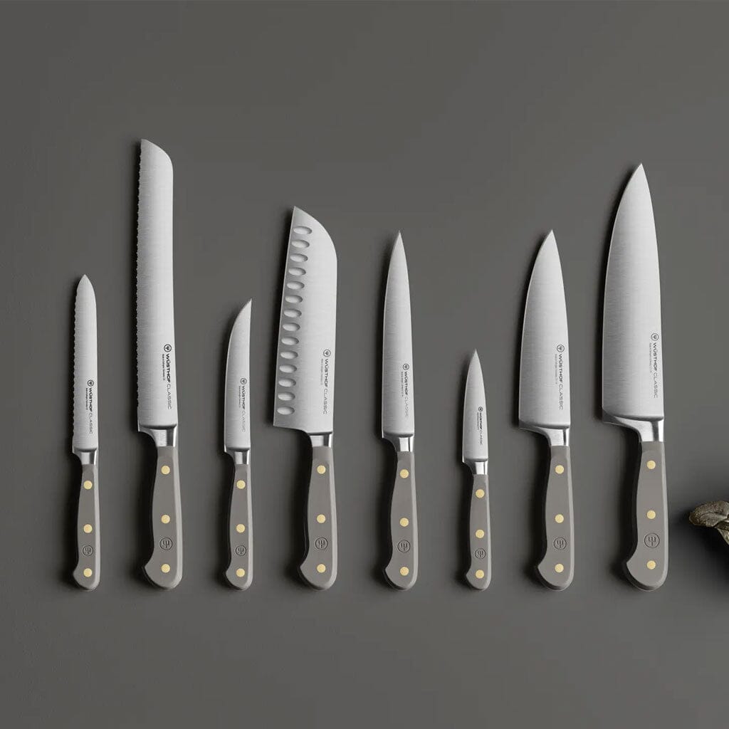 Wusthof - Cuchillo de pan clásico Velvet Oyster de 23 cm Cuchillo de pan Wusthof