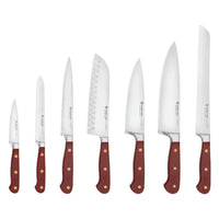 Wusthof - Juego de cuchillos Classic Colour de 7 piezas con bloque Tasty Sumac Juego de cuchillos con bloque Wusthof