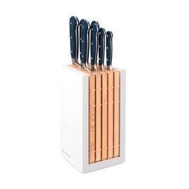 Wusthof - Juego de cuchillos Classic Color de 7 piezas con taco Wild Blueberry Wusthof - Juego de cuchillos Classic Colour de 7 piezas con bloque Wild Blueberry Juego de cuchillos con bloque Wusthof