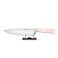 Wusthof - Cuchillo de chef de color clásico de 20 cm con mango de sal rosa del Himalaya.