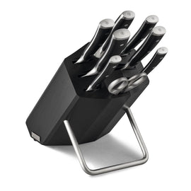 Wusthof - Juego de cuchillos Classic Ikon de 8 piezas con bloque de cuchillos negro Wusthof - Juego de cuchillos Classic Ikon de 8 piezas con bloque de cuchillos negro Juego de cuchillos con bloque Wusthof