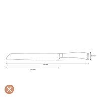 Cuchillo para pan Wusthof Classic Ikon de 23 cm