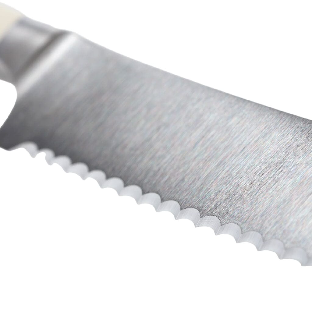 Wusthof - Cuchillo para pan Classic Ikon color crema de 20 cm Cuchillo para pan Wusthof