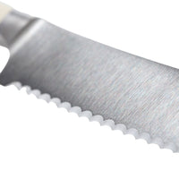 Wusthof - Cuchillo para pan Classic Ikon color crema de 20 cm Cuchillo para pan Wusthof