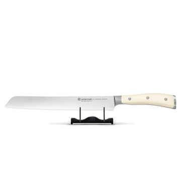Wusthof - Cuchillo para pan Classic Ikon color crema de 23 cm Cuchillo para pan Wusthof