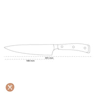 Wusthof - Cuchillo de cocinero Classic Ikon de 18 cm Cuchillo de cocinero Wusthof