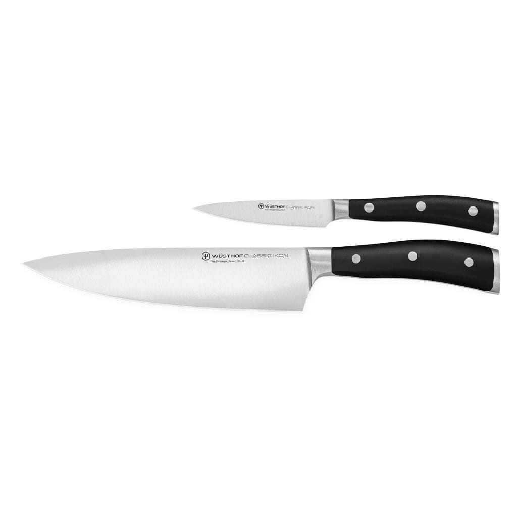 Wusthof - Juego de cuchillos de chef y de oficina Classic Ikon Wusthof