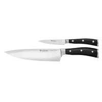 Wusthof - Juego de cuchillos de chef y de oficina Classic Ikon Wusthof