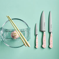 Wusthof - Cuchillo de cocinero clásico Sal rosa del Himalaya 16 cm Cuchillo de cocinero Wusthof