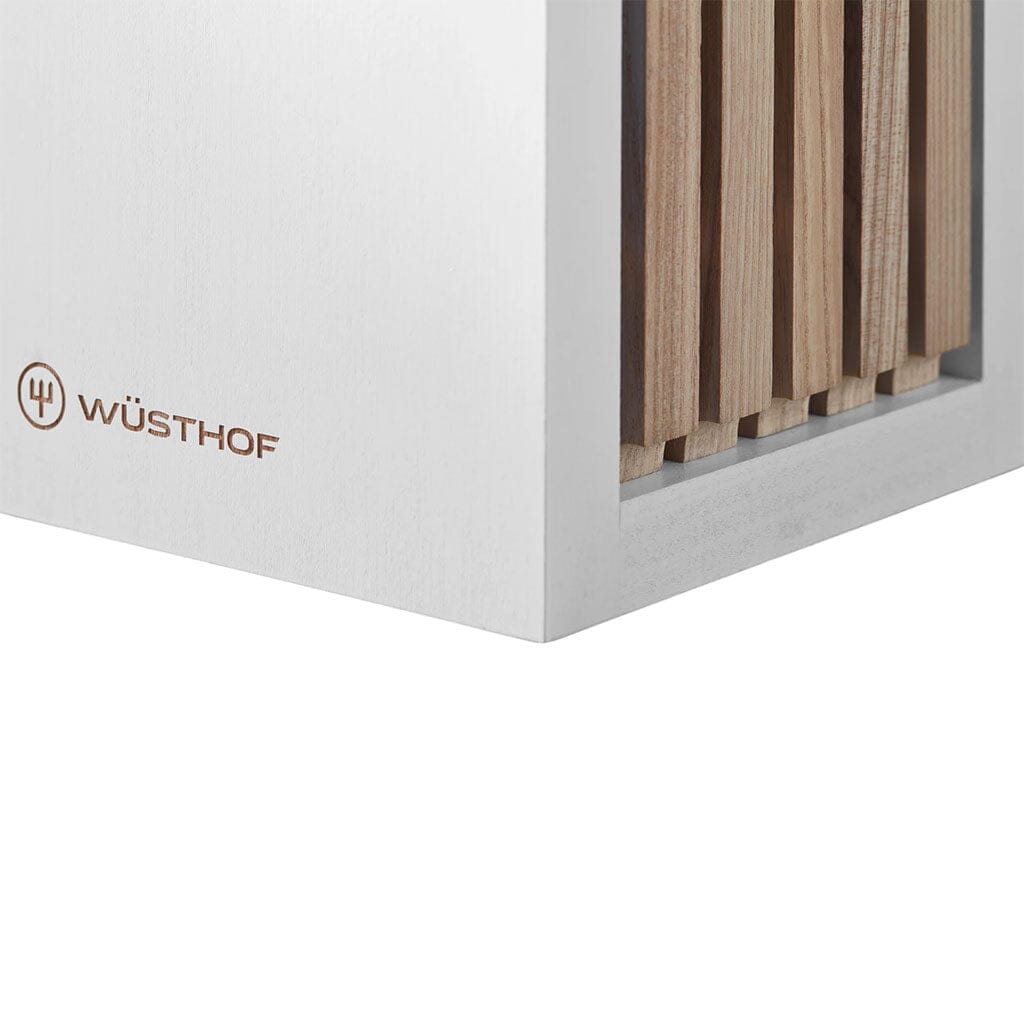 Wusthof - Juego de cuchillos Classic 5 piezas Blanco con bloque Juego de cuchillos con bloque Wusthof