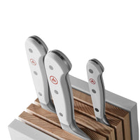 Wusthof - Juego de cuchillos Classic de 6 piezas con cuchillo para pan blanco con bloque Juego de cuchillos con bloque Wusthof