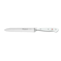 Wusthof - Juego de cuchillos Classic de 6 piezas con cuchillo para pan blanco con bloque Juego de cuchillos con bloque Wusthof