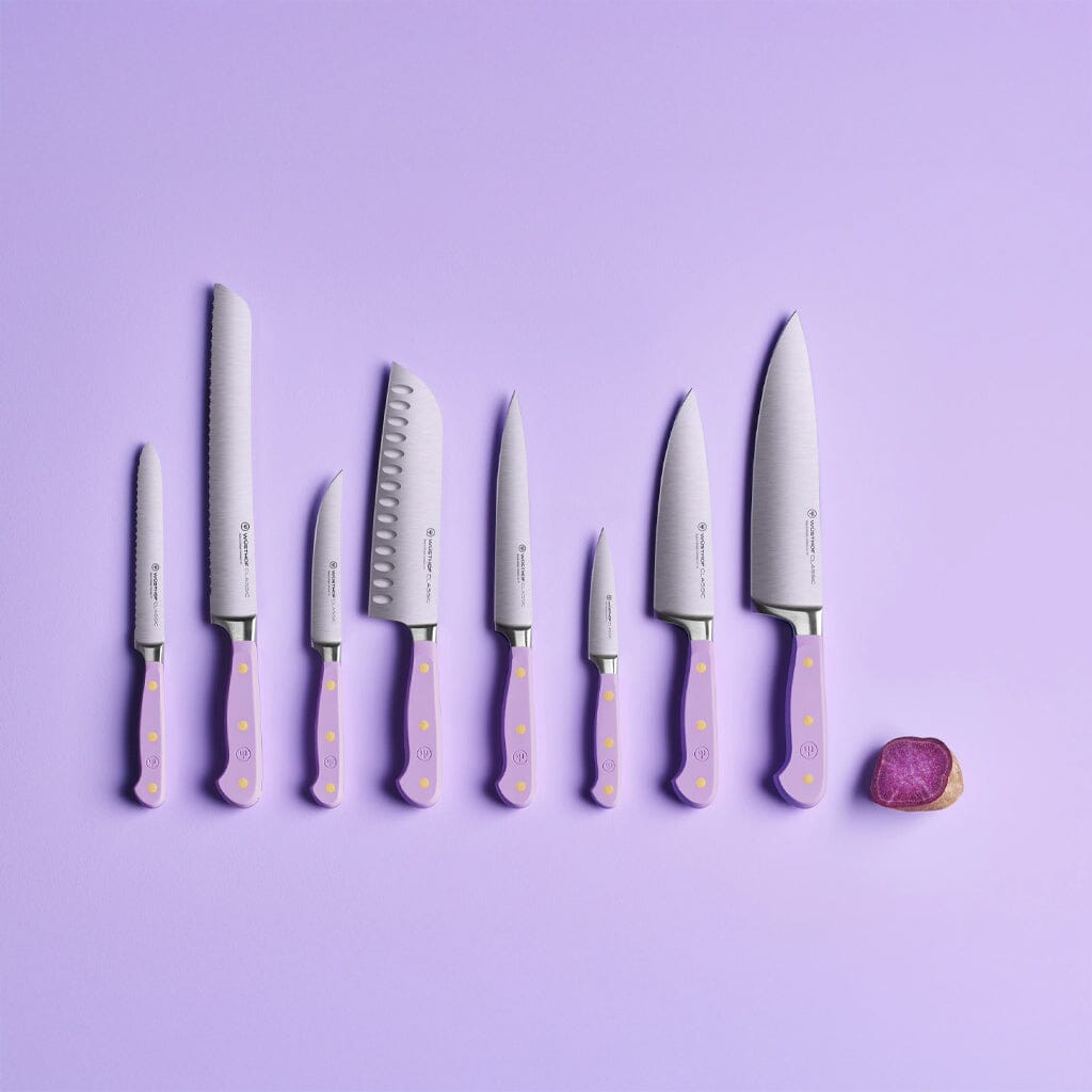 Wusthof - Cuchillo para pan de ñame morado clásico de 23 cm Cuchillo para pan Wusthof