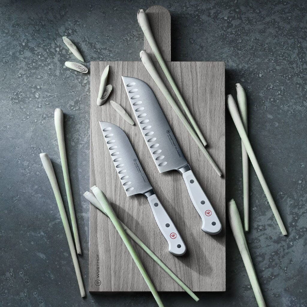 Wusthof - Cuchillo Santoku Clásico Blanco 17 cm Cuchillo Santoku Wusthof