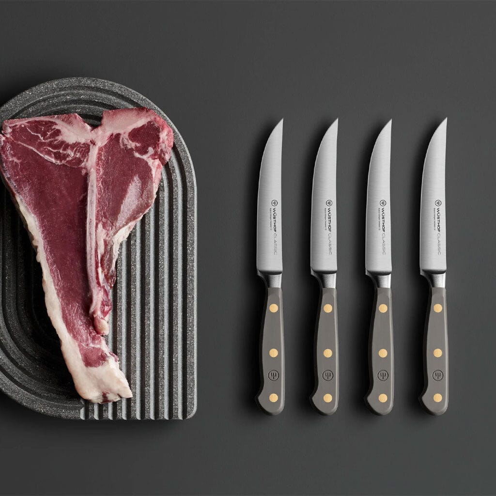 Wusthof - Cuchillo para carne clásico Velvet Oyster de 12 cm Cuchillo para carne Wusthof