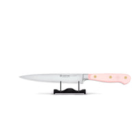 Wusthof - Cuchillo de trinchar clásico con sal rosa del Himalaya, 16 cm. Cuchillo de trinchar Wusthof