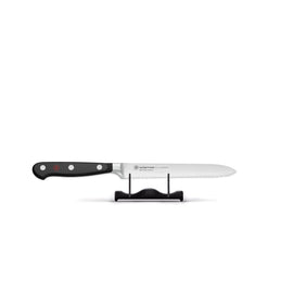 Wüsthof - Cuchillo Embutidor Clásico Con Filo Ondulado 14 cm Wusthof - Cuchillo para salchichas clásico con filo ondulado de 14 cm Cuchillo para trinchar Wusthof
