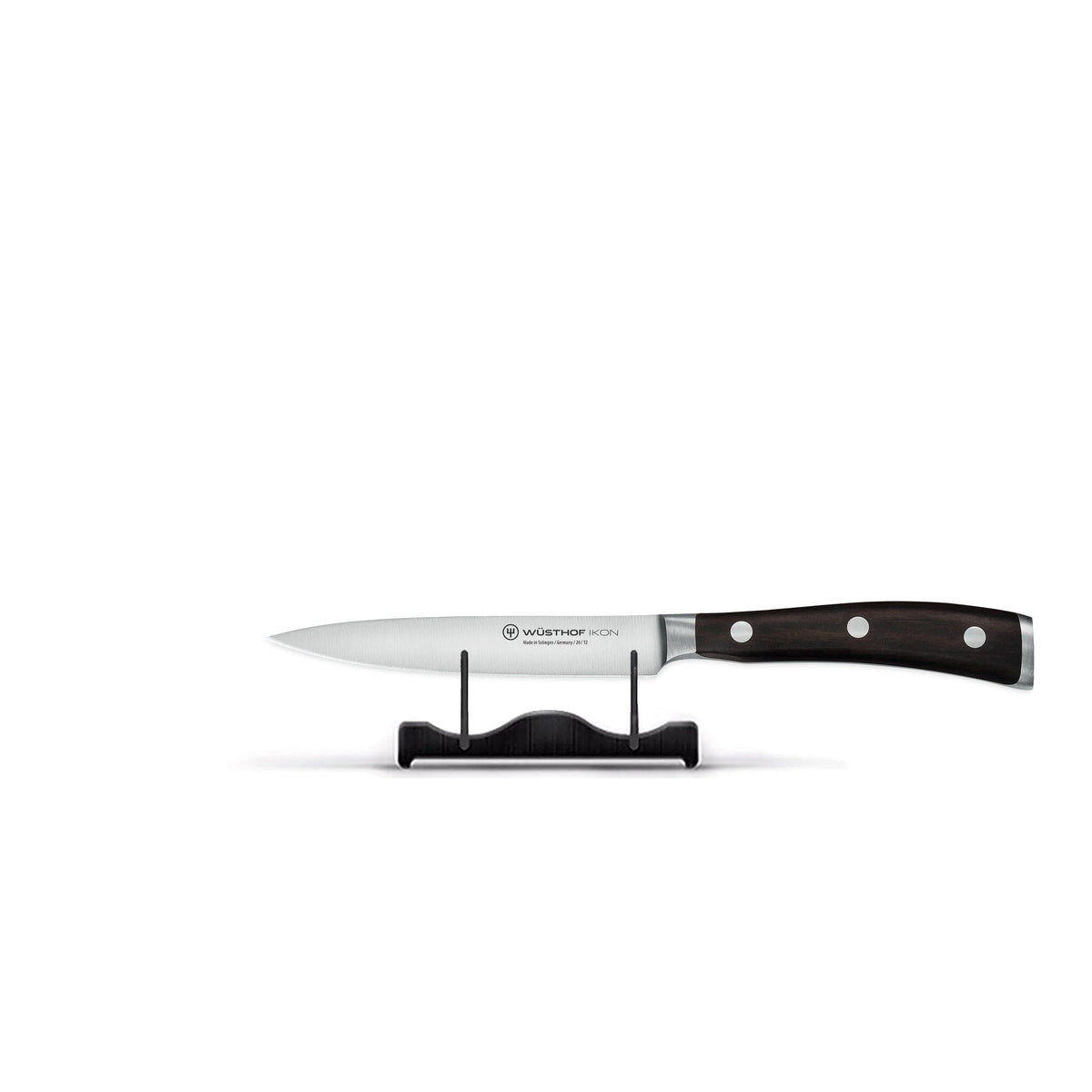Wusthof - Cuchillo pelador Ikon de 12 cm - Mango de madera Cuchillo pelador Wusthof