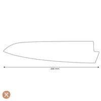 Yaxell - Protector de cuchillo Kantana para cuchillo de chef de 20 cm Protector de cuchillo Yaxell