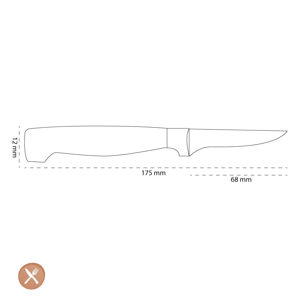 Zwilling - Cuchillo Verduras 4 Estrellas 70 mm Zwilling