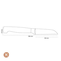 Zwilling - Cuchillo para verduras 4 estrellas 80 mm Zwilling