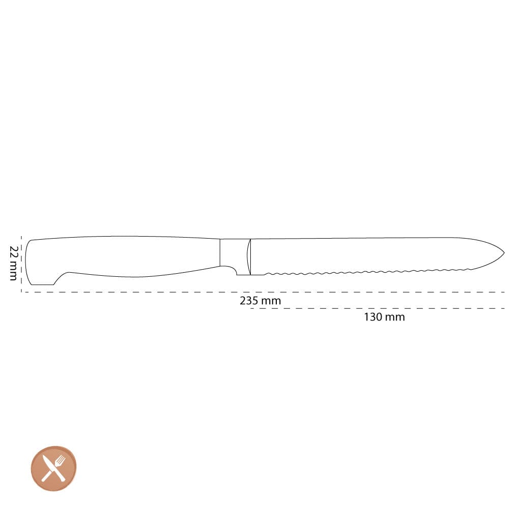 Zwilling - Cuchillo universal 4 estrellas 130 mm Zwilling