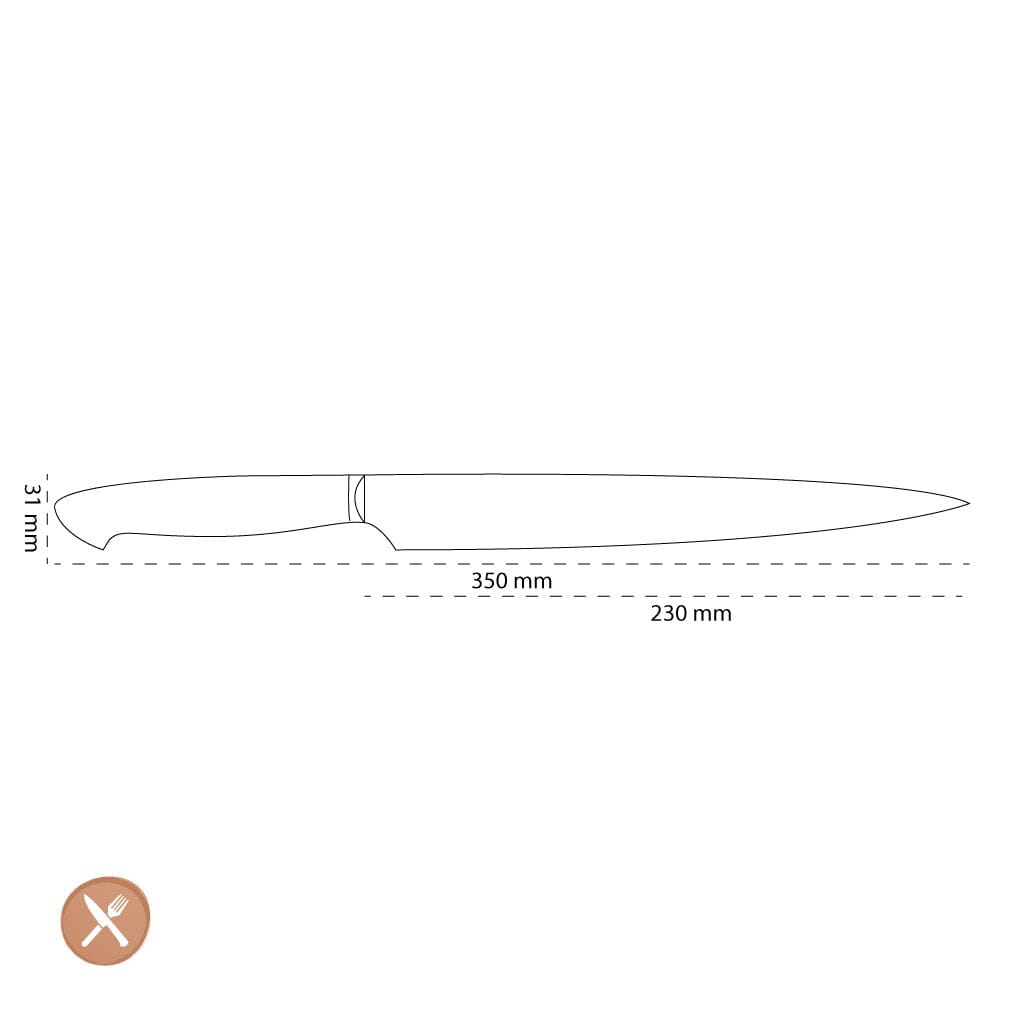 Zwilling - Bob Kramer Stainless - Cuchillo para trinchar 230 mm Zwilling
