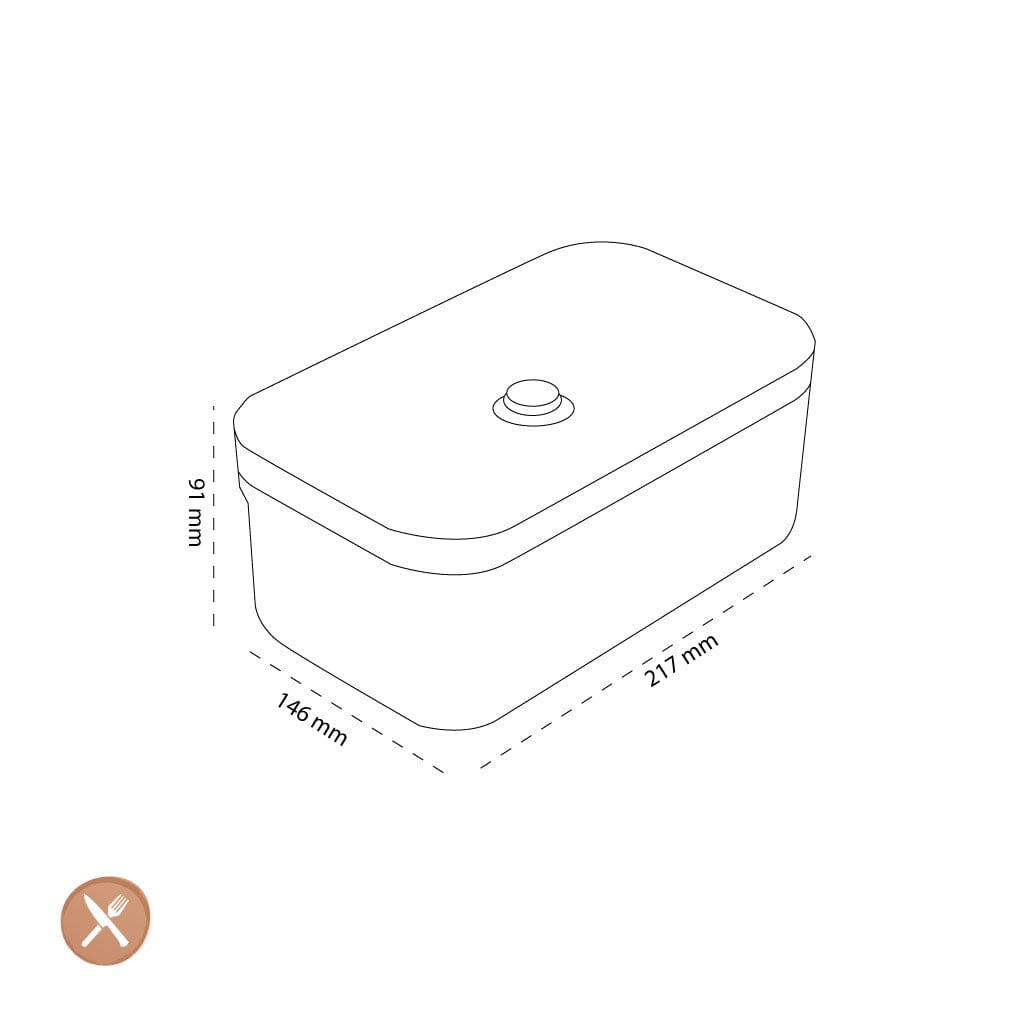 Zwilling - Fresh & Save Fiambrera al vacío L semitransparente Zwilling