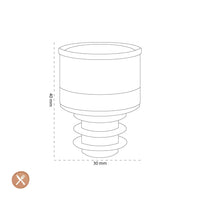 Zwilling - Juego de 3 tapones para vino Fresh & Save Zwilling