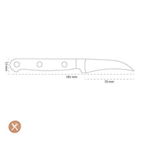 Zwilling - Prof S Cuchillo para pelar 70 mm Cuchillo para pelar Zwilling