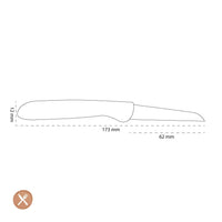 Zwilling - Cuchillo para pelar 50 mm - Rojo Zwilling