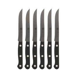 Zwilling - Juego de bistec Twin Gourmet 6 piezas Zwilling - Juego de cuchillos para carne Twin Gourmet de 6 piezas Zwilling