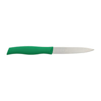 Zwilling - Cuchillo para pelar y decorar con doble empuñadura, 100 mm - Cuchillo para pelar verde Zwilling
