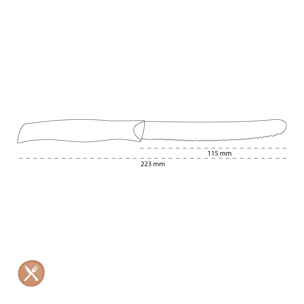 Zwilling - Cuchillo universal Twin Grip 120 mm Zwilling